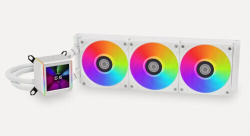 Изображение товара СВО для процессора Lian LI Galahad II LCD 360 White (G89. GA2ALCD36W.00)