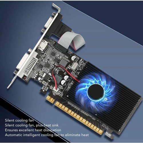 Видеокарта Graphiccard GT210 PCI-E 20 1 GB DDR3 2542₽