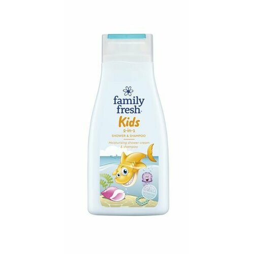 Family Fresh Kids Детский шампунь и мыло для душа 2в1,500 мл