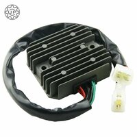 Регулятор выпрямитель напряжения генератора, OEM совместимый аналог.;
Особенности: MOSFET транзисторы, защита от перегрева и перенапряжения.;
Габариты/Отверстия/Провода:   ...