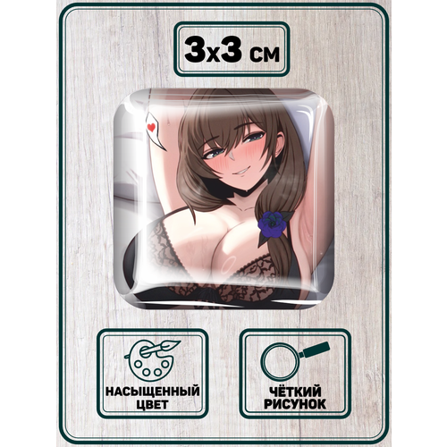 Наклейки на телефон 3D стикеры Лиза Genshin Impact