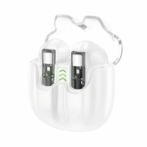 Беспроводные наушники Deppa 44162 Air Crystal белый 1900₽