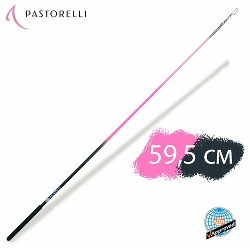 Палочка PASTORELLI Glitter многоцветная 59,5см. 02387 Розово-Фуксия-Черная с черным держателем FIG
