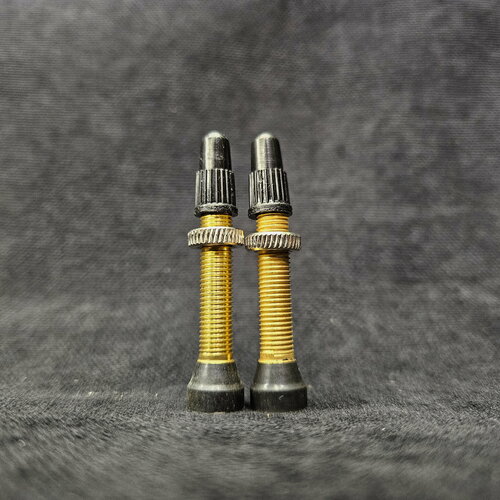 Комплект ободных бескамерных ниппелей JoeS No-Flats 32 мм Presta латунные 2 штуки 1800₽