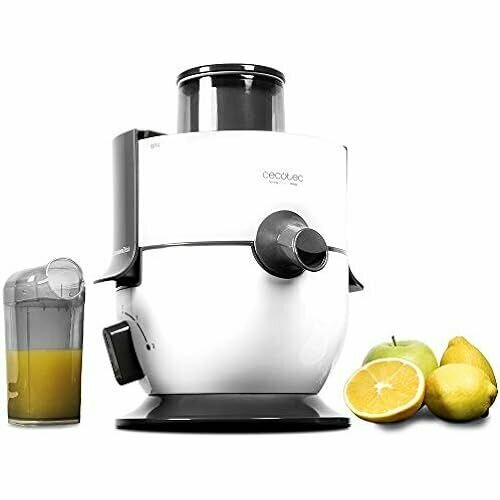 Соковыжималка Cecotec ExtremeTitanium 19000 канал XL 19 000 обмин макс 1000 Вт диск с титановым покрытием белый 1542900₽