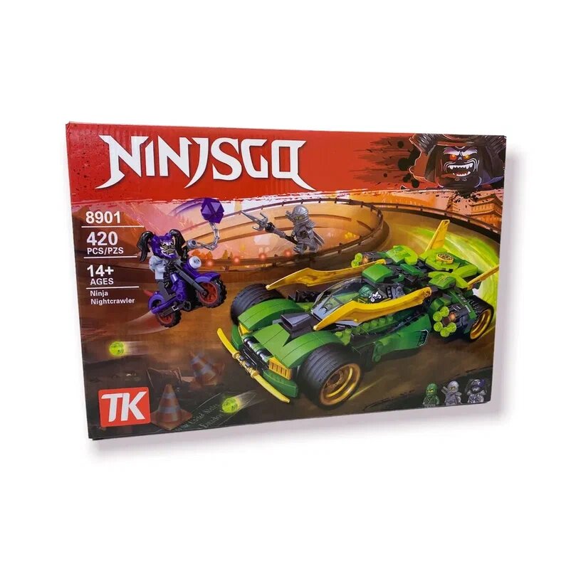 Конструктор NinjaGo Гонки, 420 деталей 8901