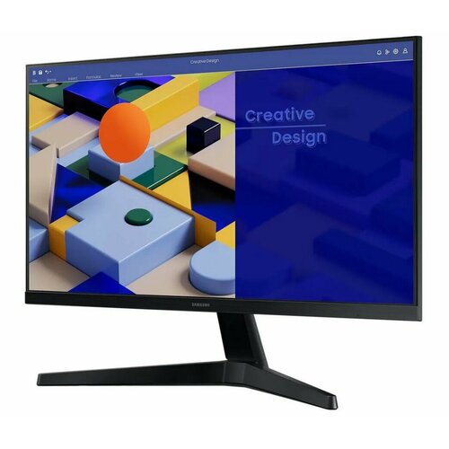 Монитор 23.8" Samsung S24C312EAI IPS, 1920x1080 75Hz , 5ms, 250 cd/m2, 1000:1 D-Sub HDMI черный