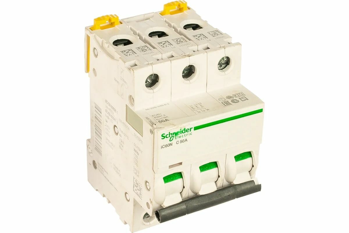 Автомат модульный 3п/50А С iK60N 6кА Acti9 Schneider Electric
