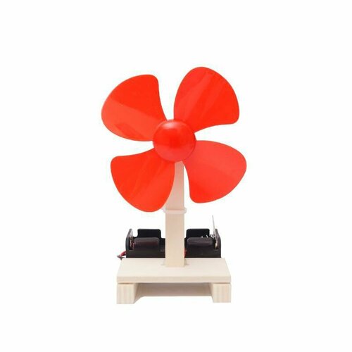 Конструктор деревянный - красный вентилятор - модель W085 Бренд DLED 430₽