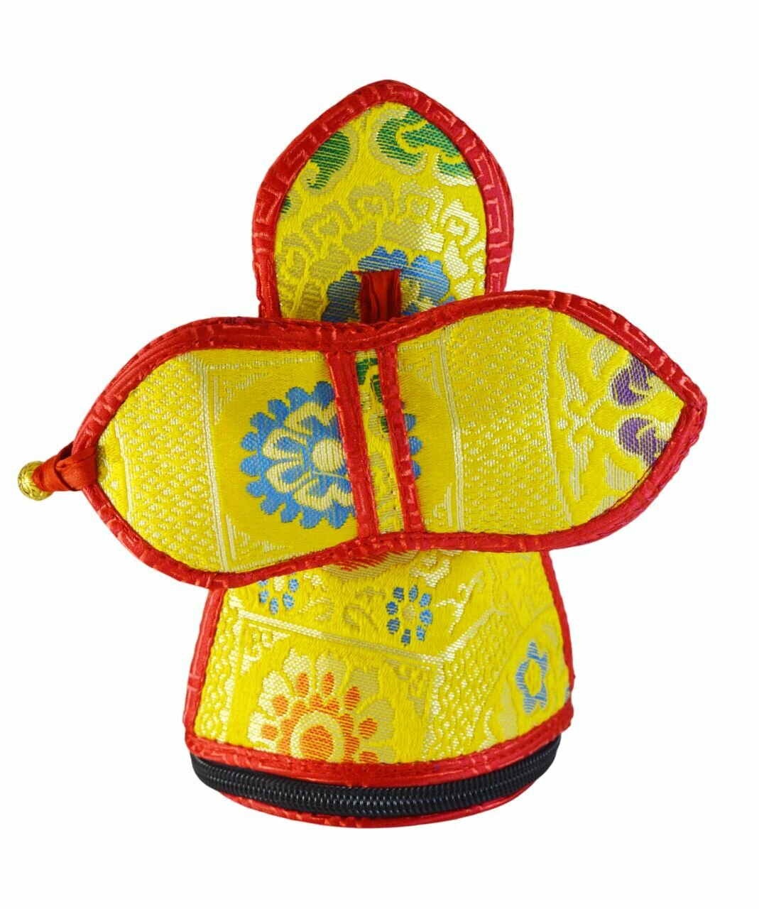 Чехол для колокольчика и ваджры на молнии (высота 18 см, диаметр 8,5 см)