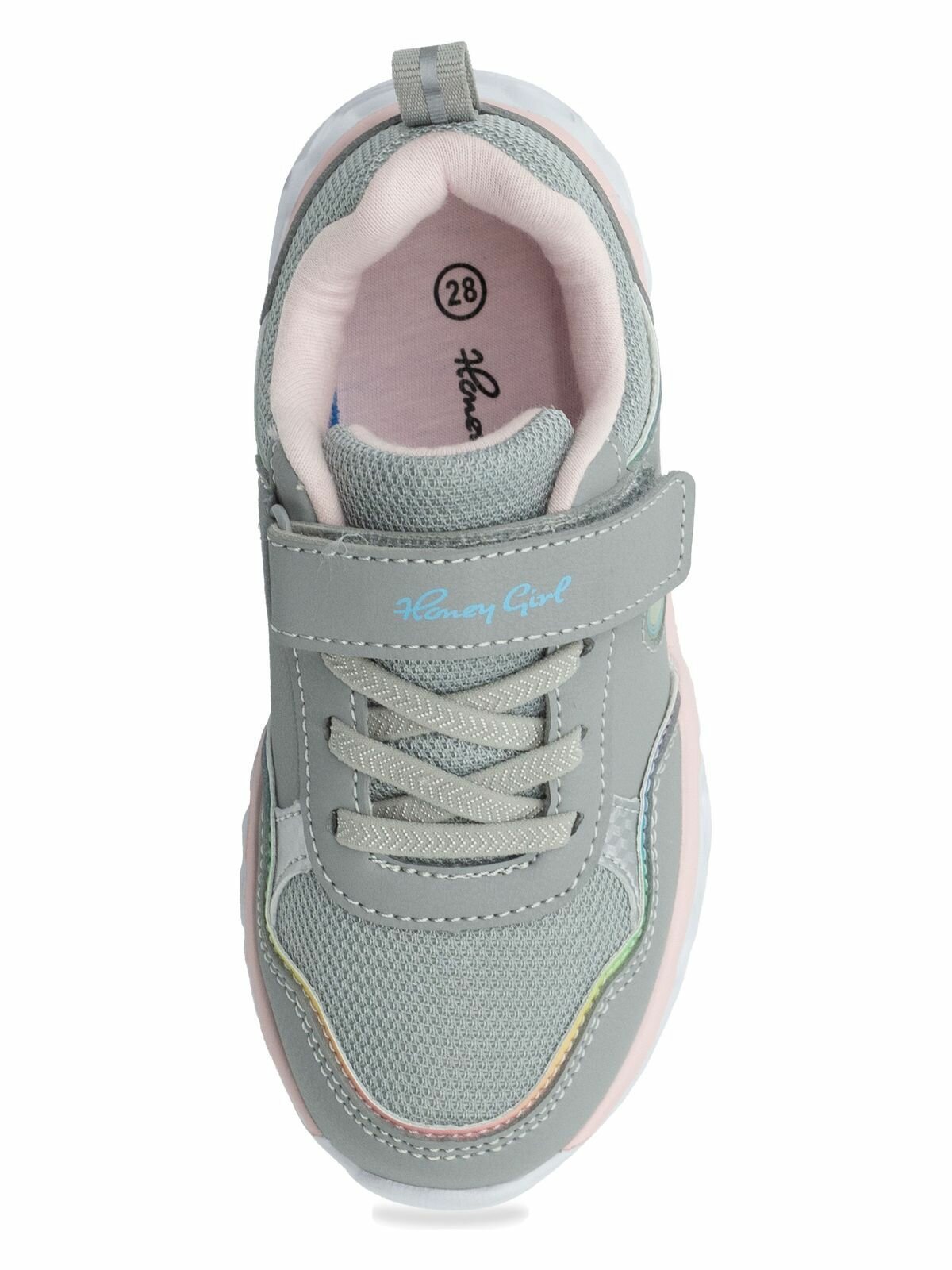 Кроссовки Honey Girl, размер 27, серый — фото 1