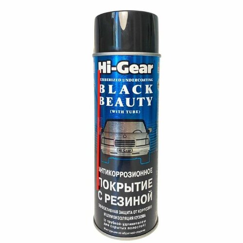 Антикоррозионное покрытие с резиновым наполнителем и битумом Hi-Gear HG5754 750 мл антигравий 1360₽