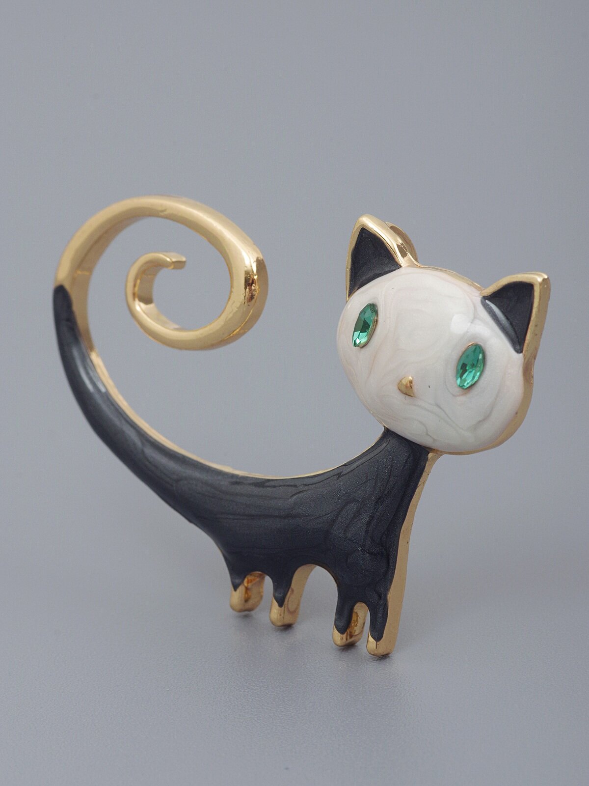 Брошь ЖемАрт, эмаль