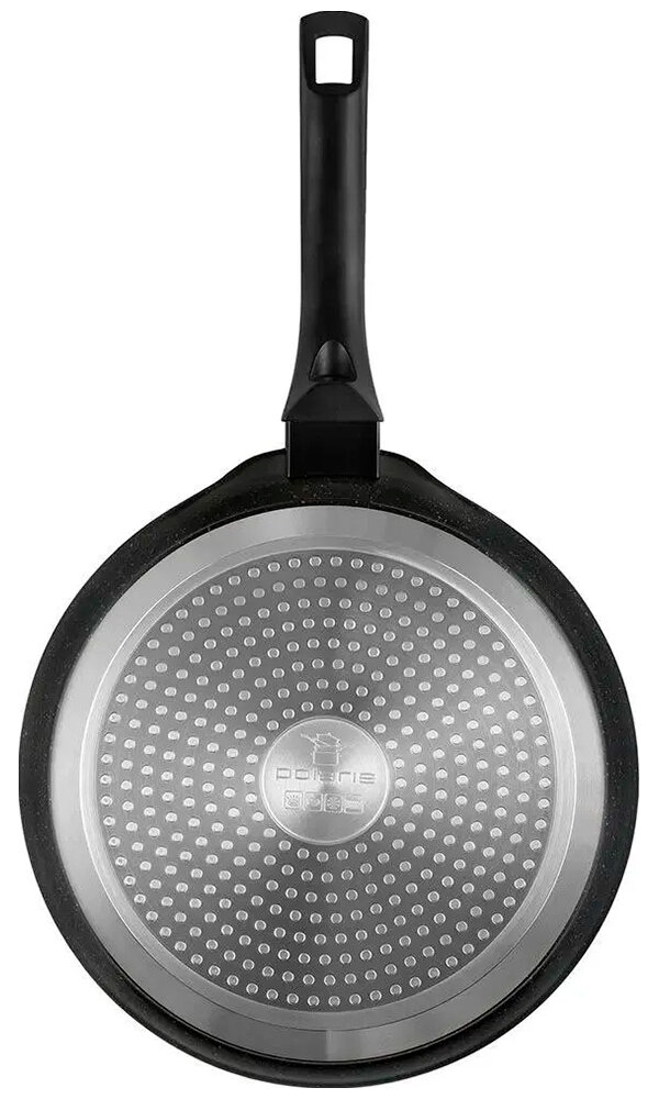 Сковорода блинная POLARIS Monolit 24PC, 24см, без крышки, черный [015267] - фото №6