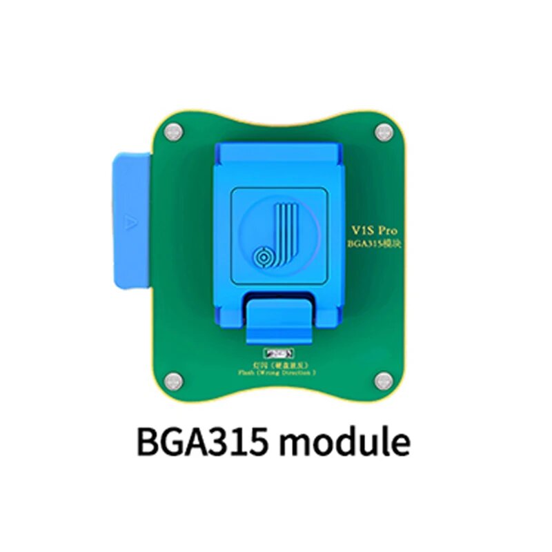 Программатор JCID V1S PRO с разъемом BGA315 BGA110 BGA70, устройство для чтения и записи со встроенной батареей, подходит для телефонов 6-14 Pro Max, BGA315 module
