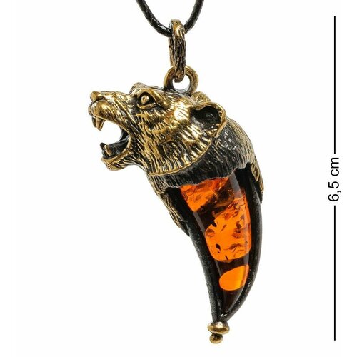 Подвеска Народные промыслы янтарь бронзовый 2678₽