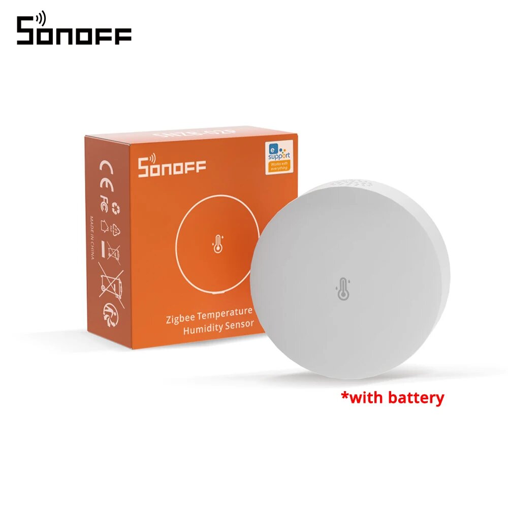 SONOFF SNZB-02P датчик температуры и влажности Zigbee, SNZB-02P