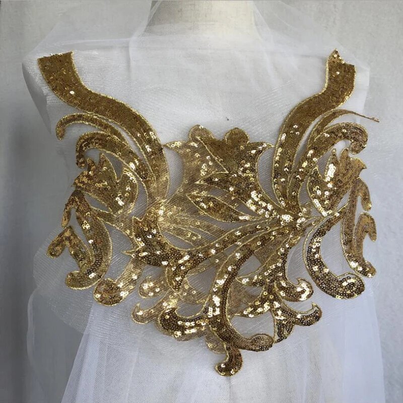 Набор декоративных элементов для пошива ZYLPYY, Style4 Gold