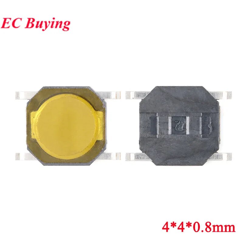 Membrane Button Switch EC Buying, 20pcs, 4x4x0.8mm