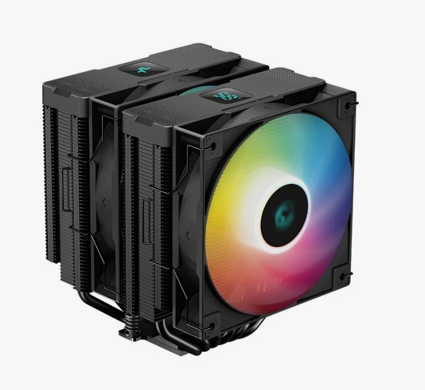 Кулер для процессора DEEPCOOL AG620 DIGITAL BK ARGB