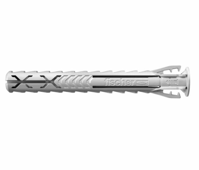 Дюбель распорный усиленный с увеличенной глубиной анкеровки Fischer SX Plus 10х80 мм (25 шт.)