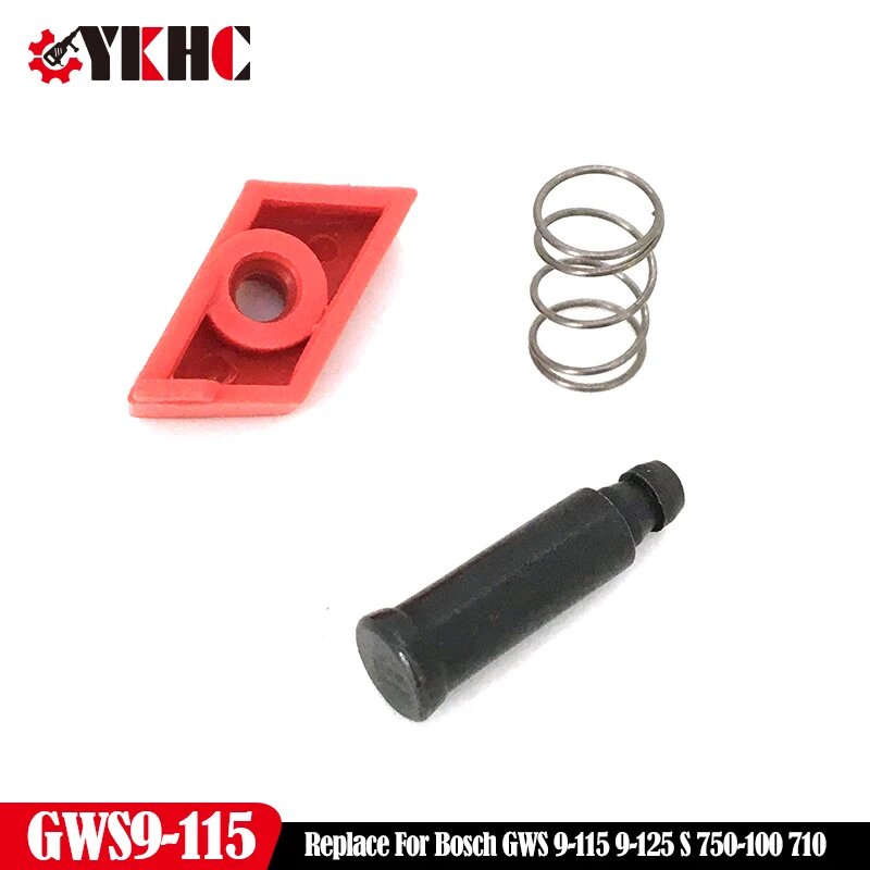 Сменная кнопка для Bosch GWS9-115 GWS 9-115 9-125 S GWS750-100 710 750-125 900-100, аксессуары для угловой шлифовальной машины, запасные части