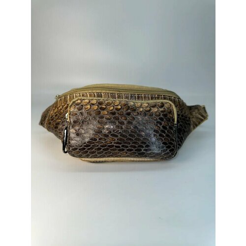 Сумка шоппер , фактура гладкая, коричневый, желтый