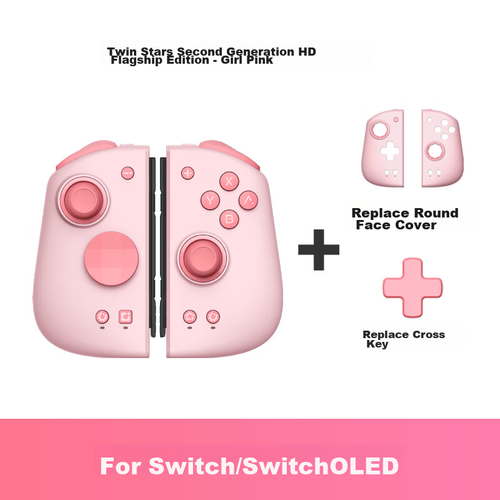 Беспроводной геймпад AEVYVKV Gemini для Nintendo Switch M6 HD-White 8696₽