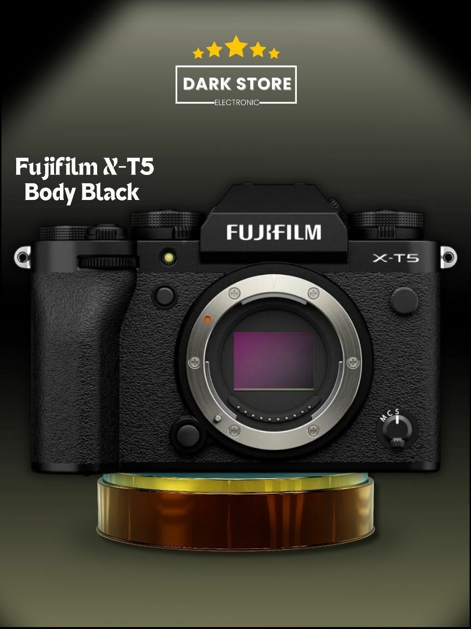 Фотоаппарат FUJIFILM X-T5 BODY BLACK