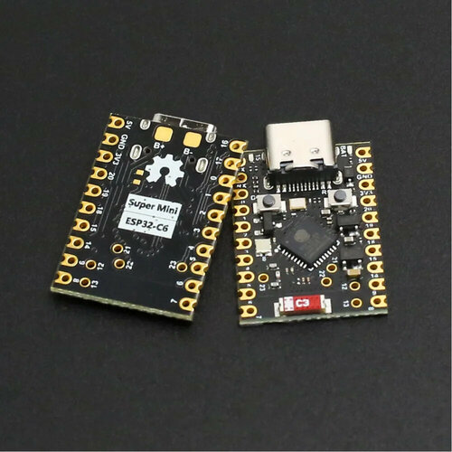 Макетная плата, ESP32-C6 Mini, для проекта IoT, 2, 4 ГГц, Wi-Fi, Bluetooth