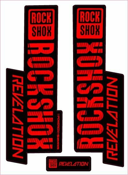 Наклейка LYRIK ROCK-SHOX, для горного велосипеда, передняя вилка, самоклеящаяся, 2018 г.