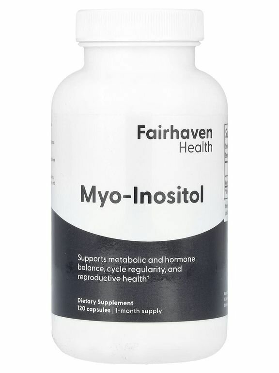 МиоИнозитол для женщин и мужчин 120 капсул Fairhaven Health