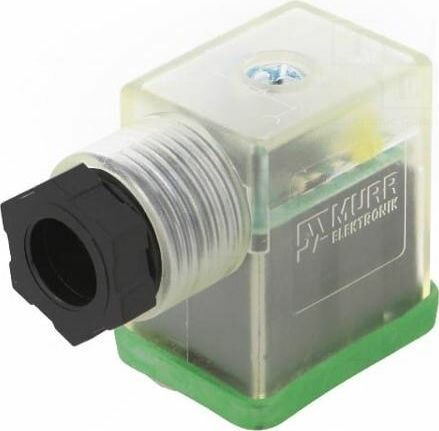 Разъем MURR ELEKTRONIK 7000-29685-0000000 соленоидный вилка формат В 10мм "мама" PIN 3 6-8мм, 1шт