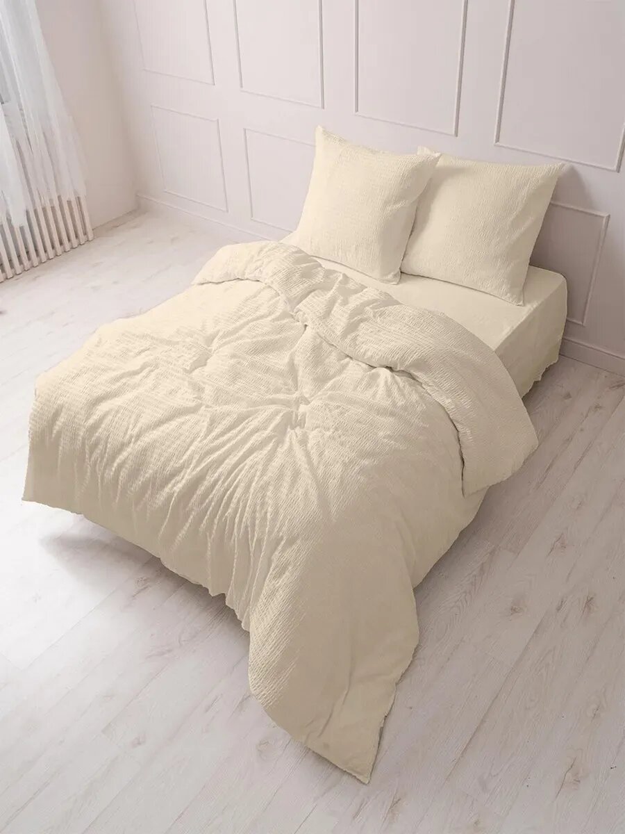 Постельное белье Дуэт (Семейный) Гофре — фото 1