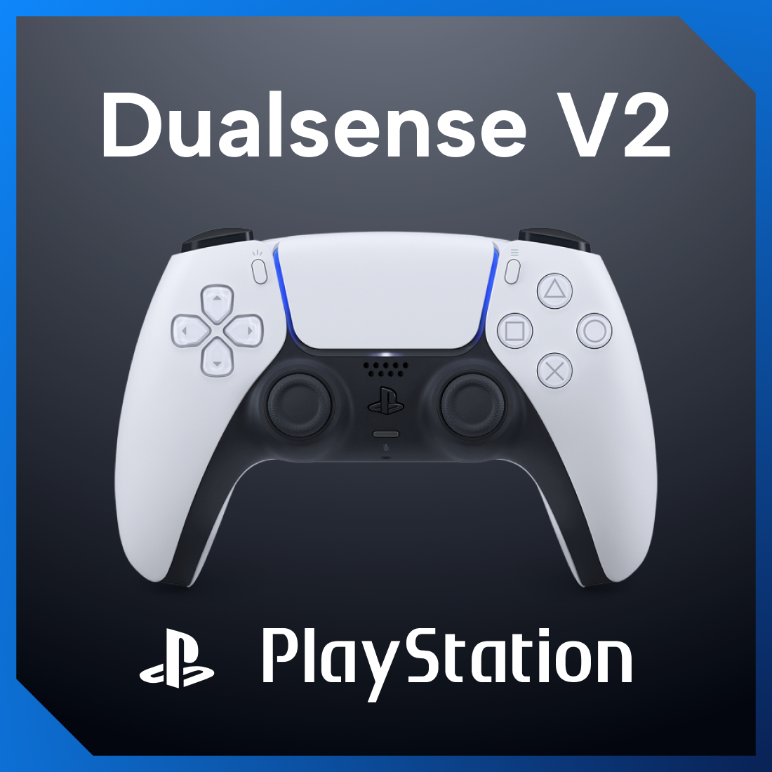 Беспроводной геймпад Sony dualsense ps5 для PlayStation, белый