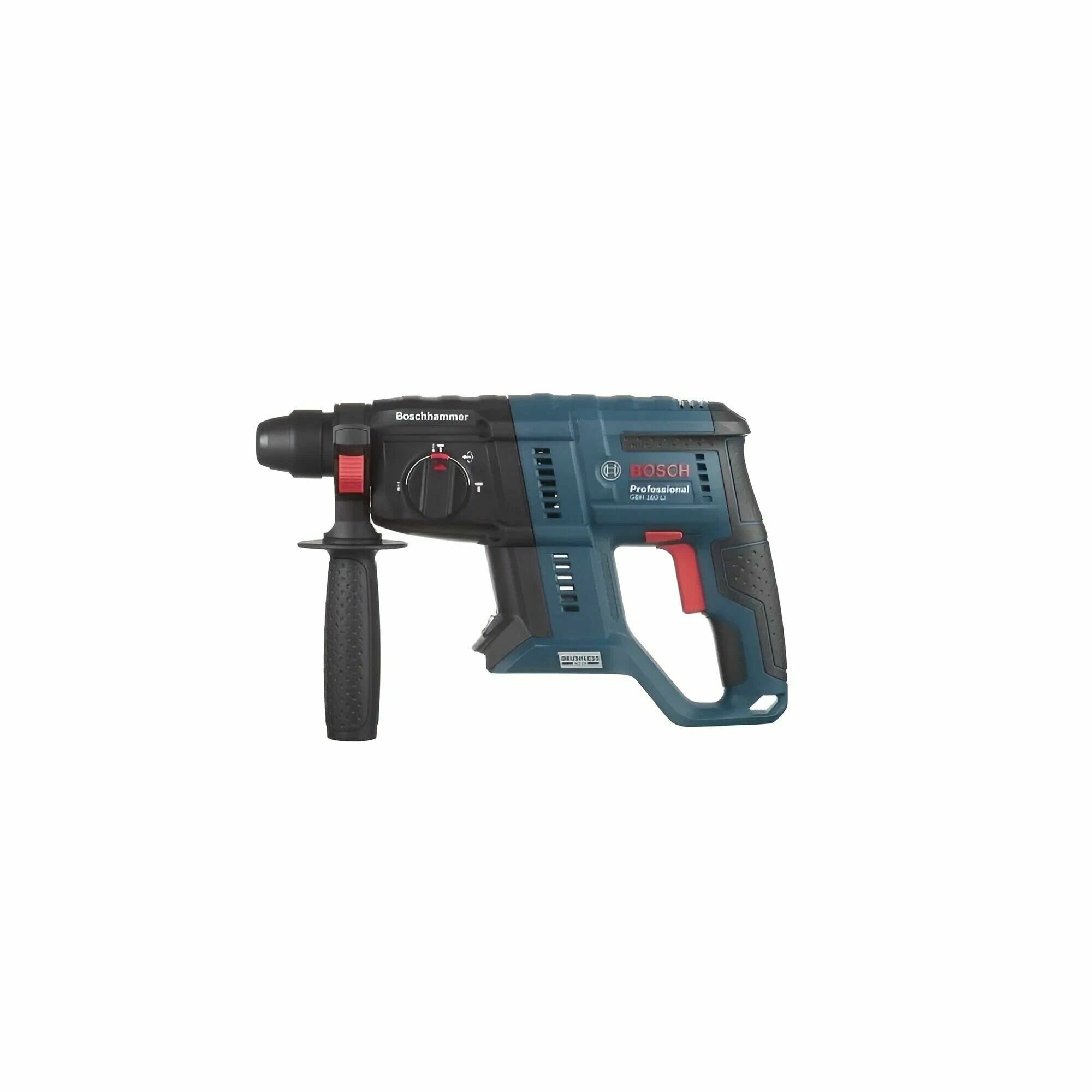 Bosch GBH 180-LI аккумуляторный перфоратор 18 В, бесщёточный, 2,0 Дж, без АКБ и зарядного, SDS-plus (в подарок набор сверл) — фото 1