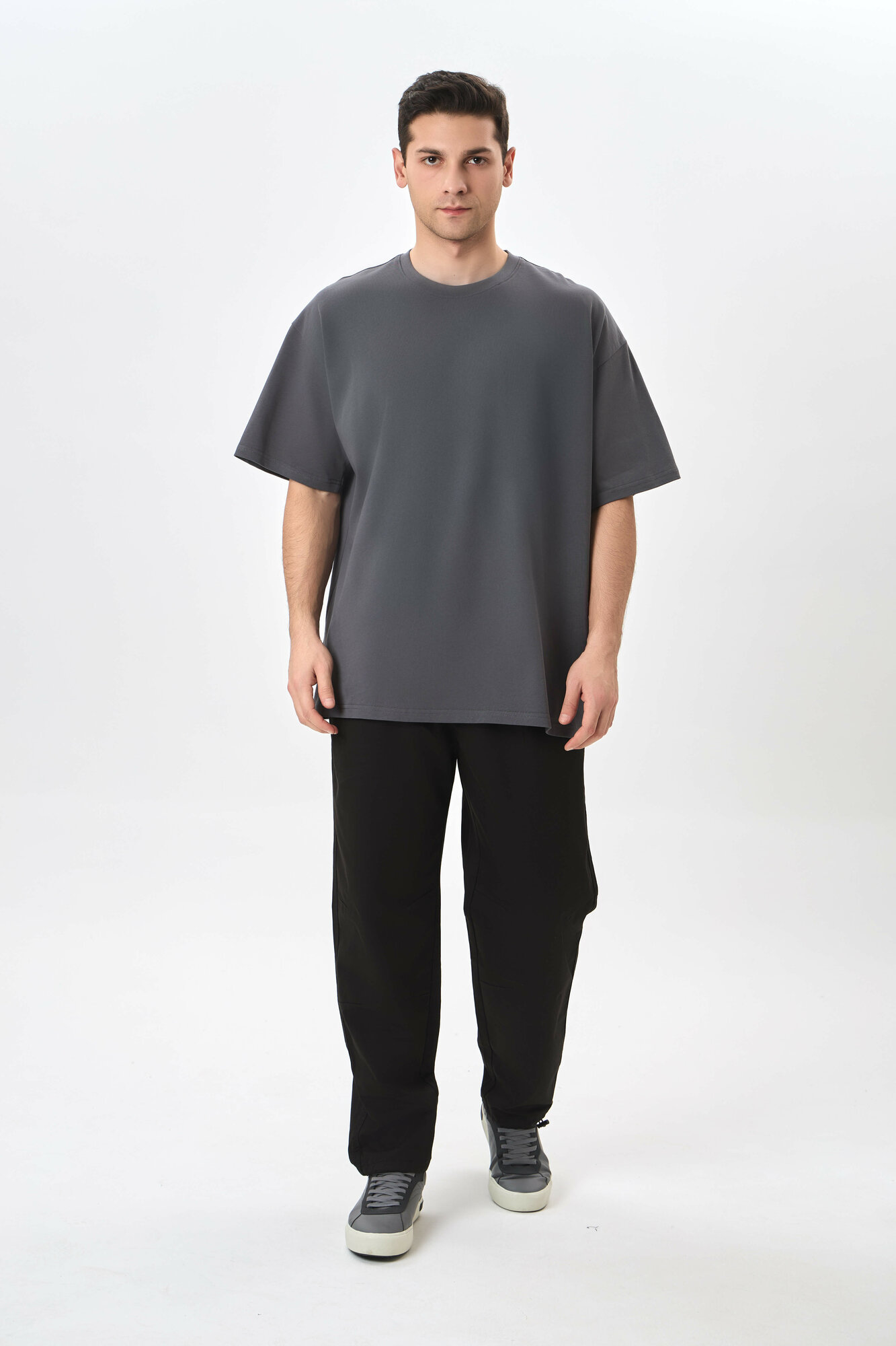 Футболка спортивная TERRA PRO, размер L, dark grey — фото 1