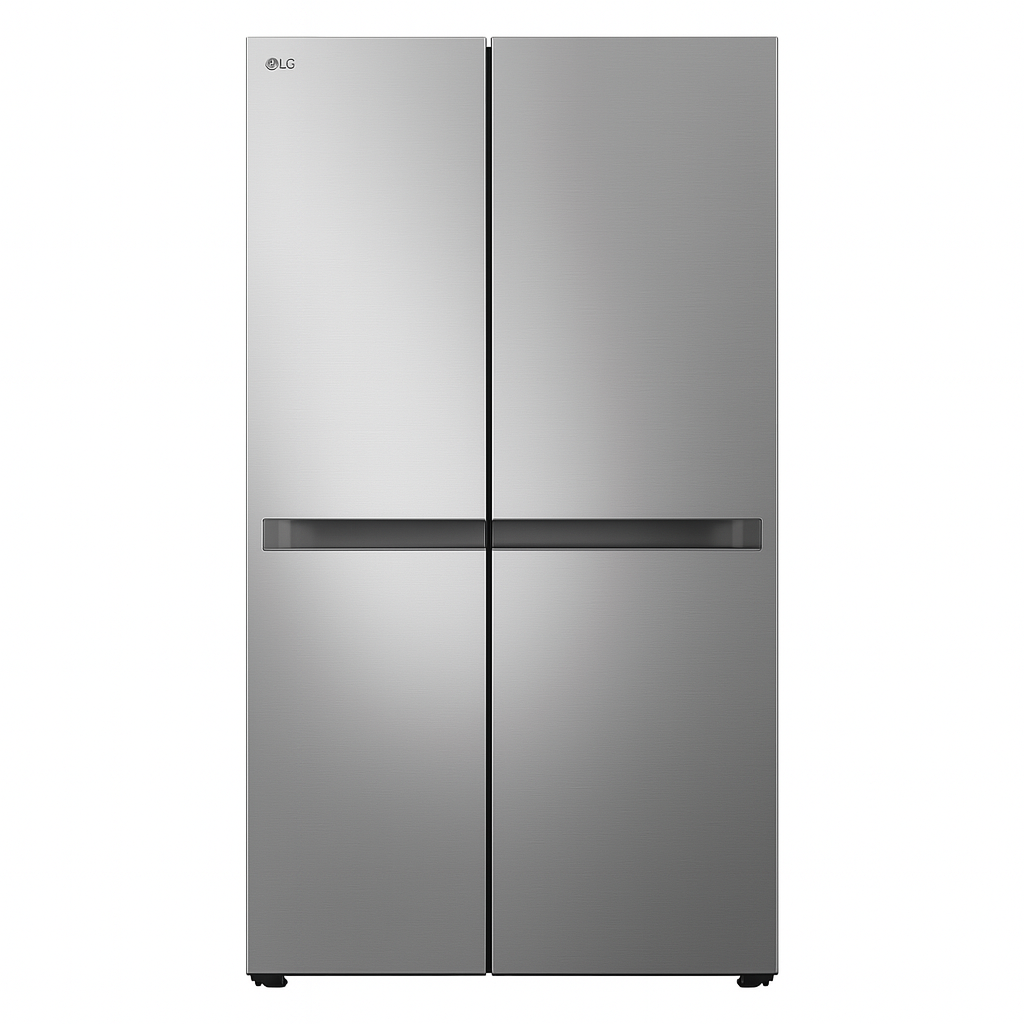Холодильник LG GC-B257KMHWБ, Side-by-Side, 658 л, No Frost, инверторный компрессор, A+, серый