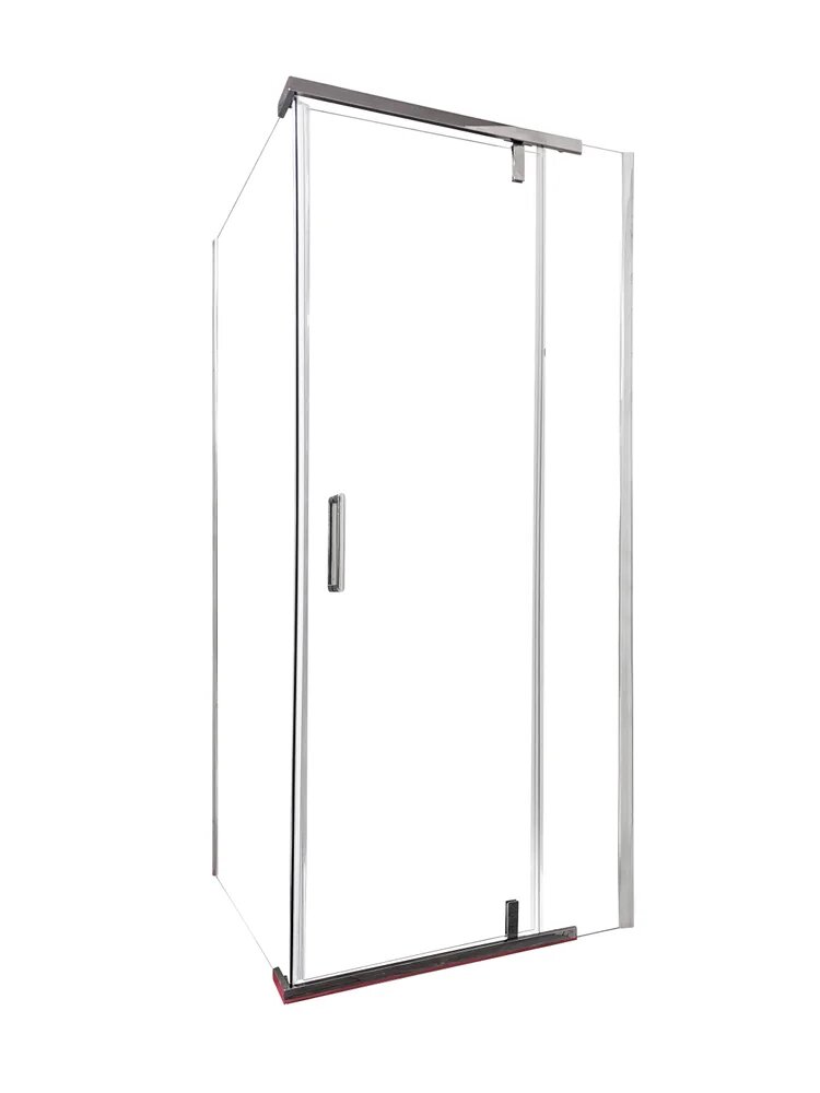 Душевой уголок Olive'S Viar VR-90CS-SW-C без поддона стеклянный 90x90 с распашными дверями квадратный испанский