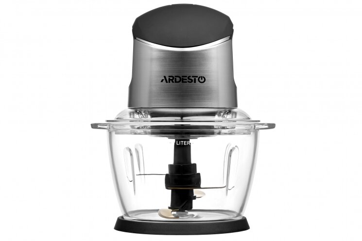 Измельчитель Ardesto CHK-4001BR - 400Вт/1л/покрытие soft touch/ серебр.-черный