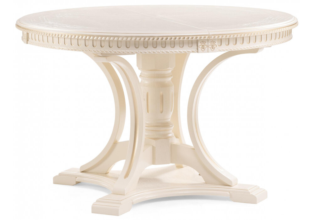 Стол деревянный Нозеан woodville бежевый, дерево, овальная столешница