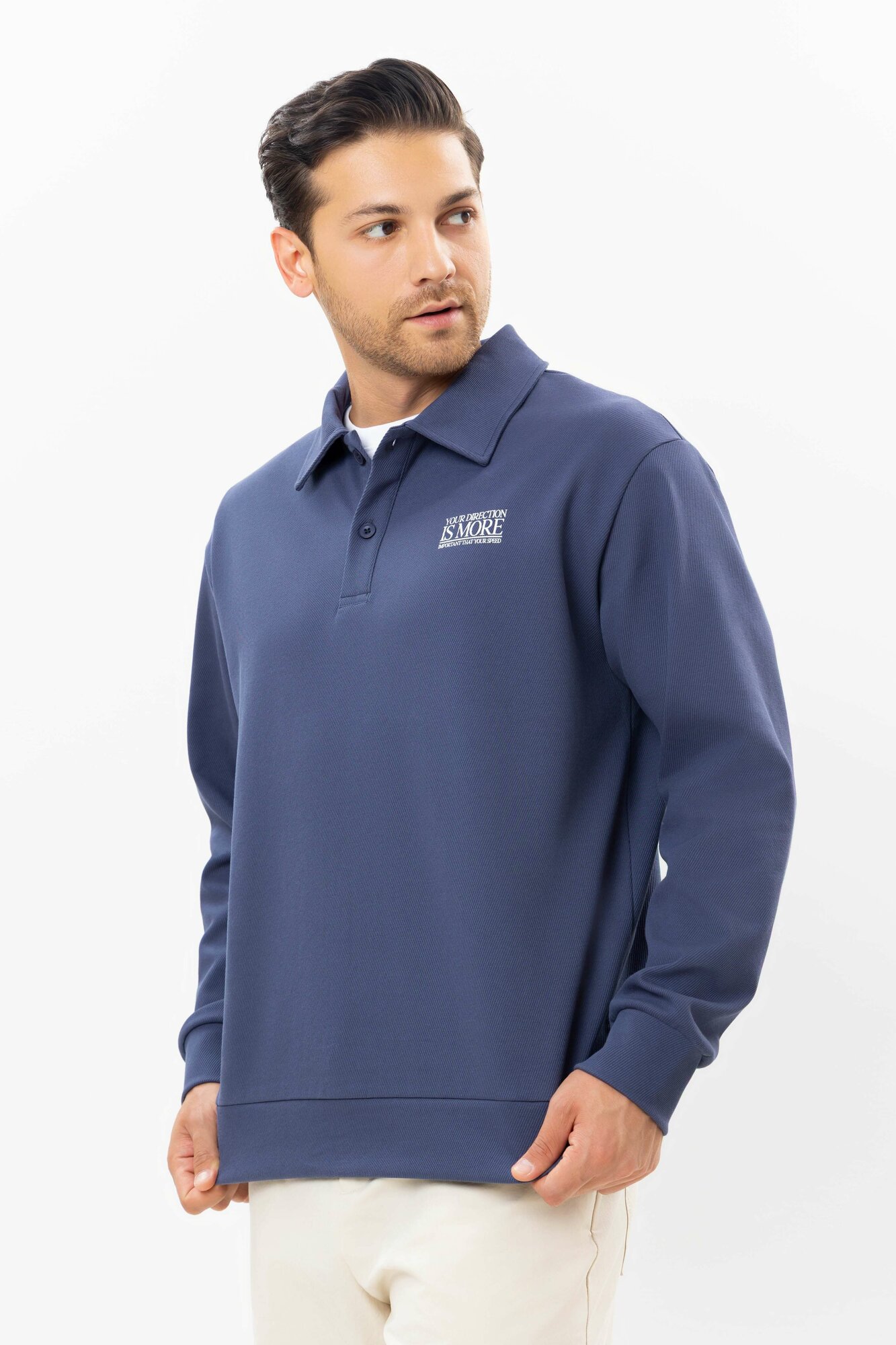 Толстовка TERRA PRO, размер L, , blue