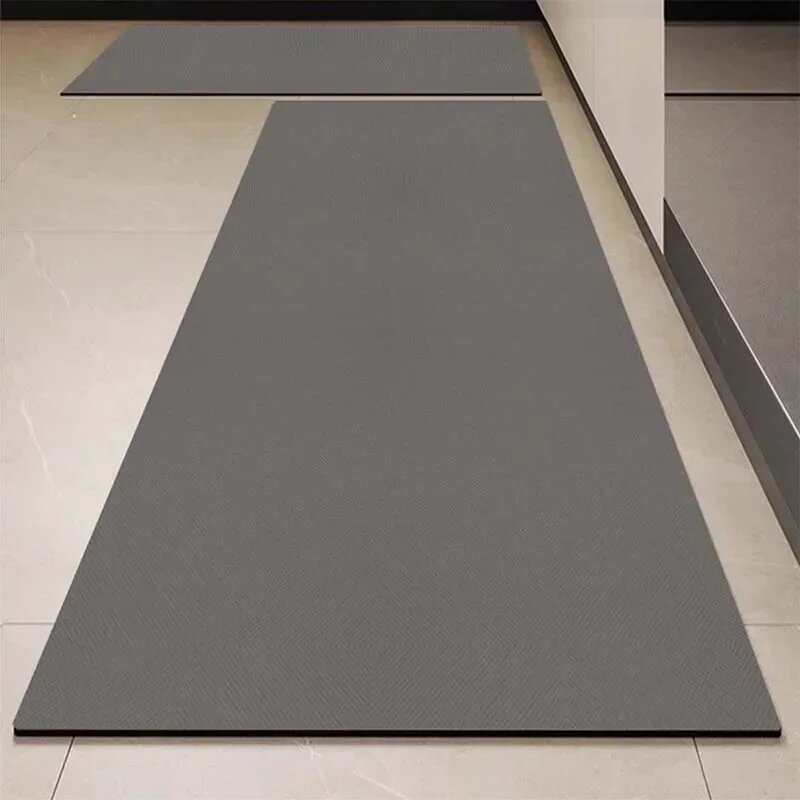 Коврик для кухни NoEnName_Null черный водонепроницаемый 1pc 100x200cm, GU1349-P