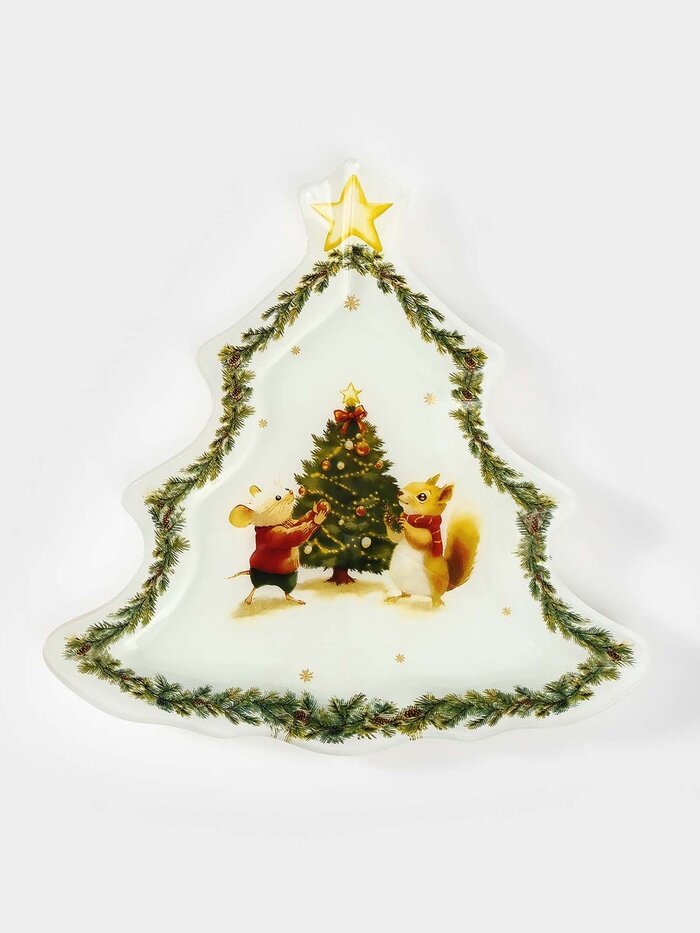 Блюдо сервировочное ёлочка 