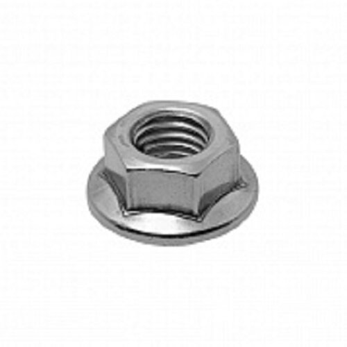 Набор гаек Крепдил DIN6923, размер М8, шестигранная, с фланцем, покрытие цинк, 20 шт