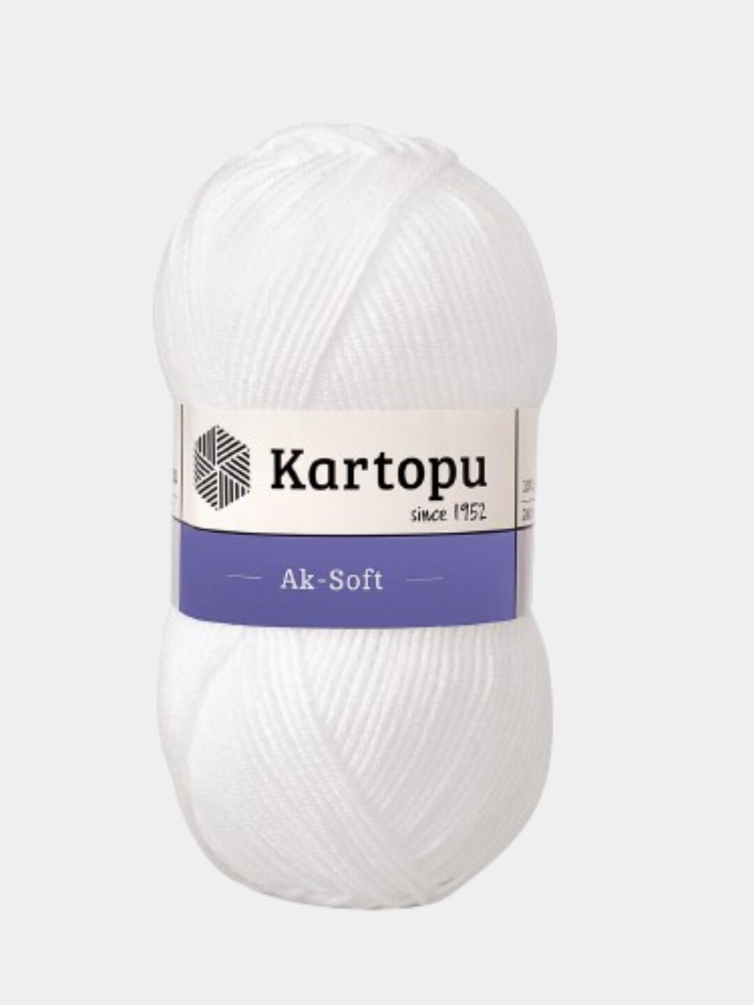 Пряжа Kartopu Ak-Soft гипоаллергенная, акриловая, 100 г, 250 м