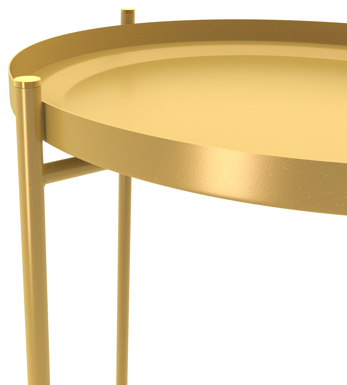 Столик кофейный Sheffilton 52x37.2 см цвет золото - фотография № 9