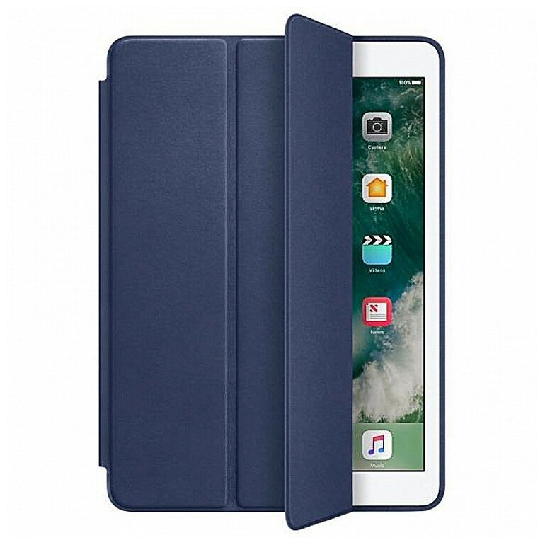 Чехол книжка для iPad Air 2 Smart case Dark Blue