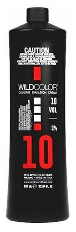 Wild Color Oxidizing Emulsion Cream 3% OXI (10 Vol) - Вайлд Колор Окисляющая крем-эмульсия 3%, 995 мл -