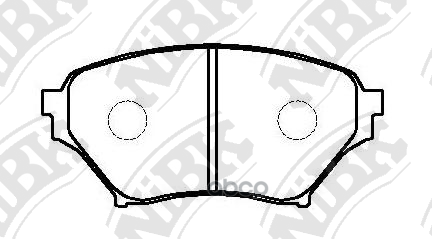Снят С Производства Колодки Тормозные Дисковые | Перед | NiBK арт. PN5486